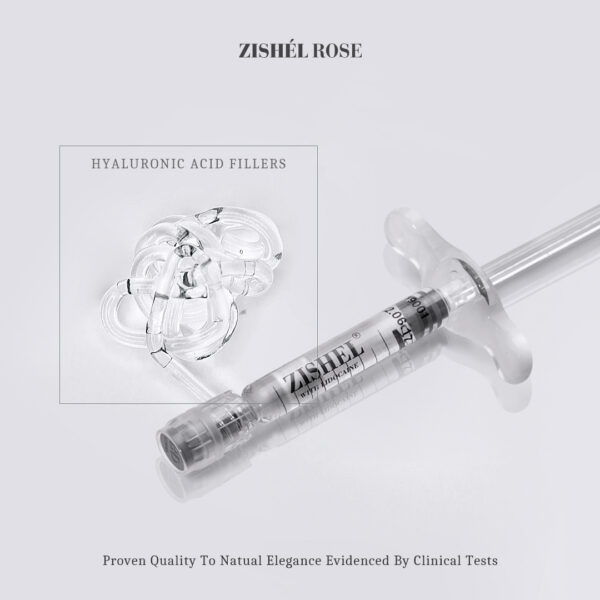 فیلر زیشل رزگلم  ZISHEL ROSE GLAM اورجینال - Image 4